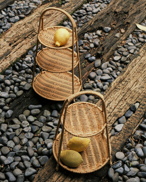 Uluwatu Rattan Display Tray (3 Tier)