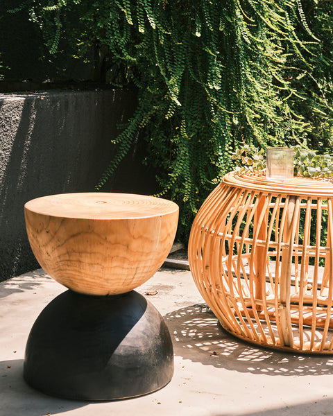 Zen Wooden Stools 38cm