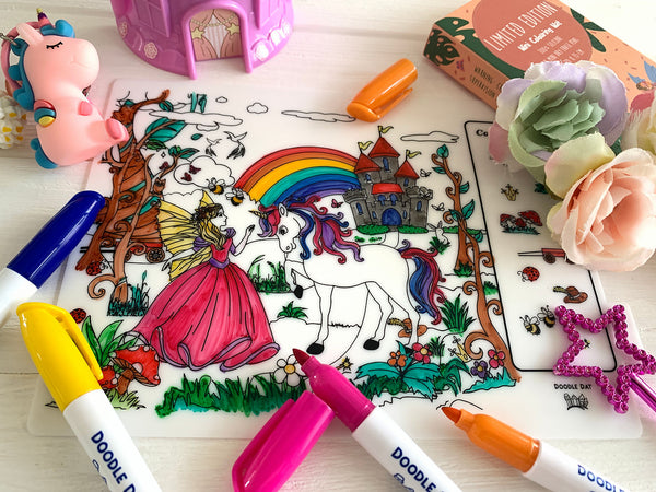 Erda Ally: Doodle Dat: A5 Silicone Mat (Party Pack)