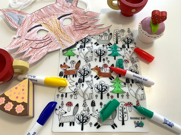 Erda Ally: Doodle Dat: A5 Silicone Mat (Party Pack)