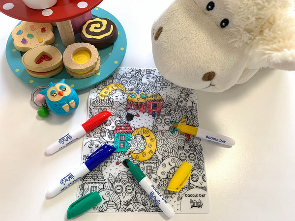 Erda Ally: Doodle Dat: A5 Silicone Mat (Party Pack)