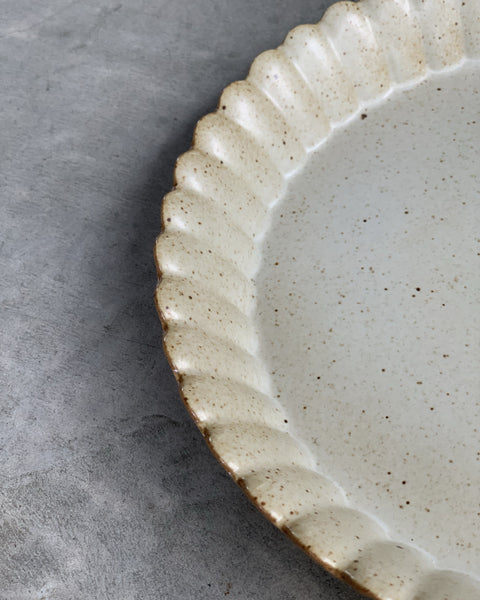 Shokudo Scallop Serving Plate